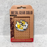 METAL GEAR SOLID フォックスハウンドピンバッジ（シリアルナンバー入り）