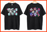 アメイジングデジタルサーカス × 寺田てら ビッグシルエットTシャツ（White/Black）