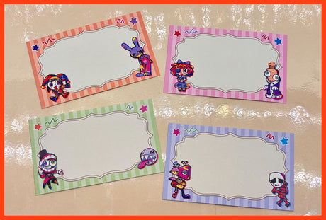アメイジングデジタルサーカス × 寺田てら メモカードセット