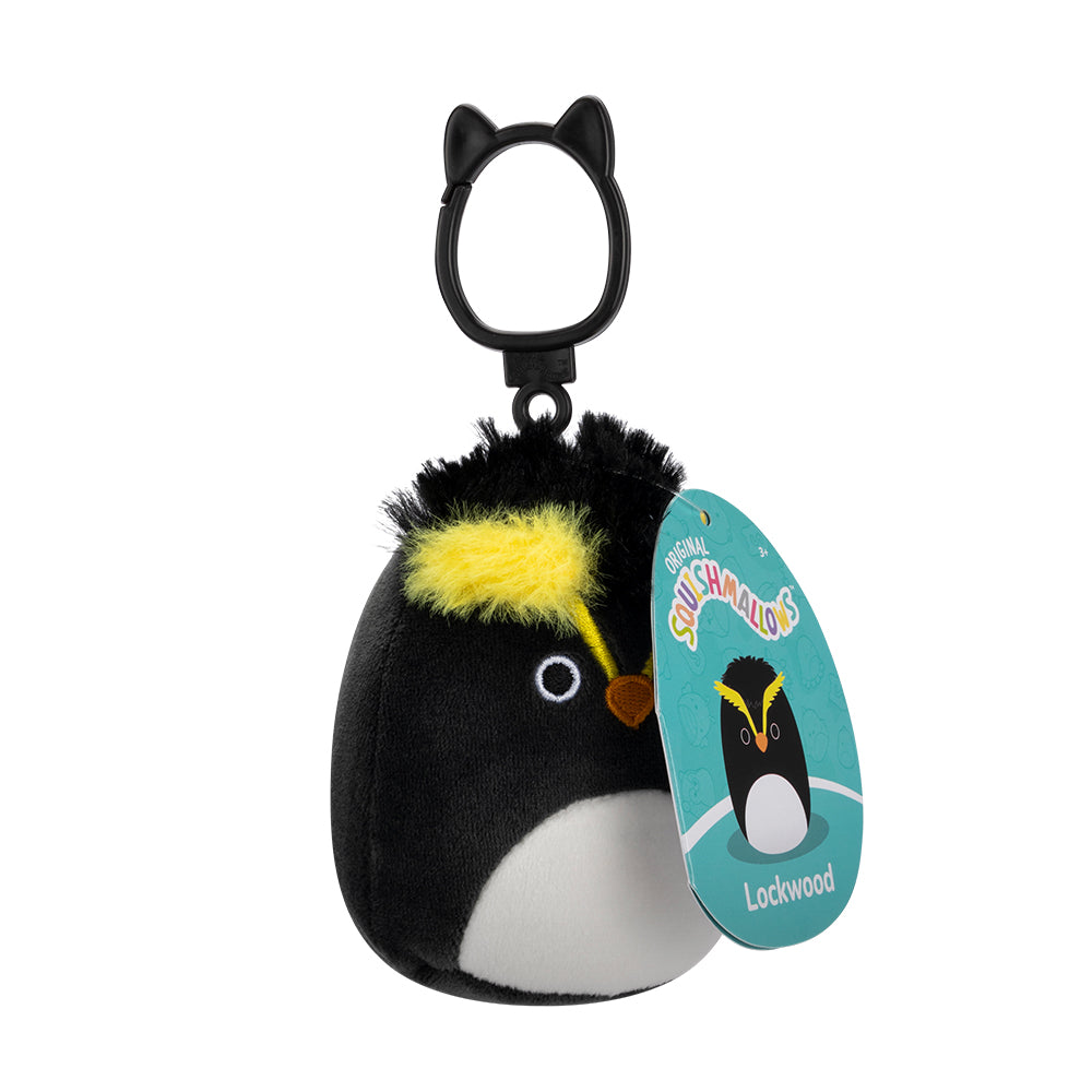 Squishmallows3.5インチぬいぐるみキーホルダー （Lockwood/ロックウッド）