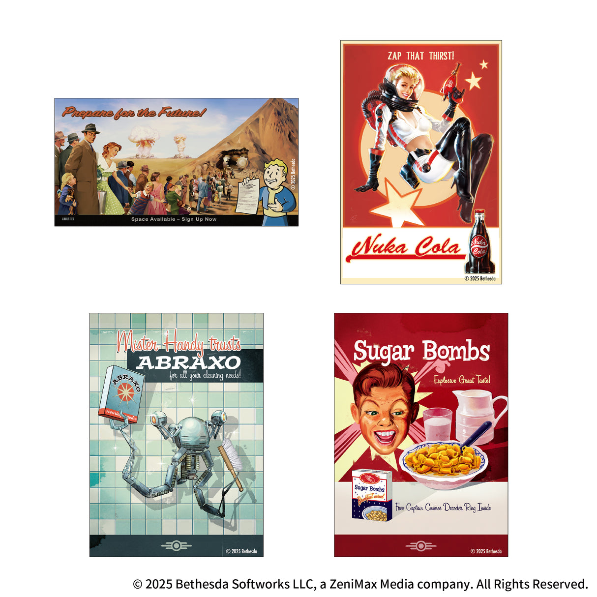 Fallout ステッカー（企業ポスター柄）