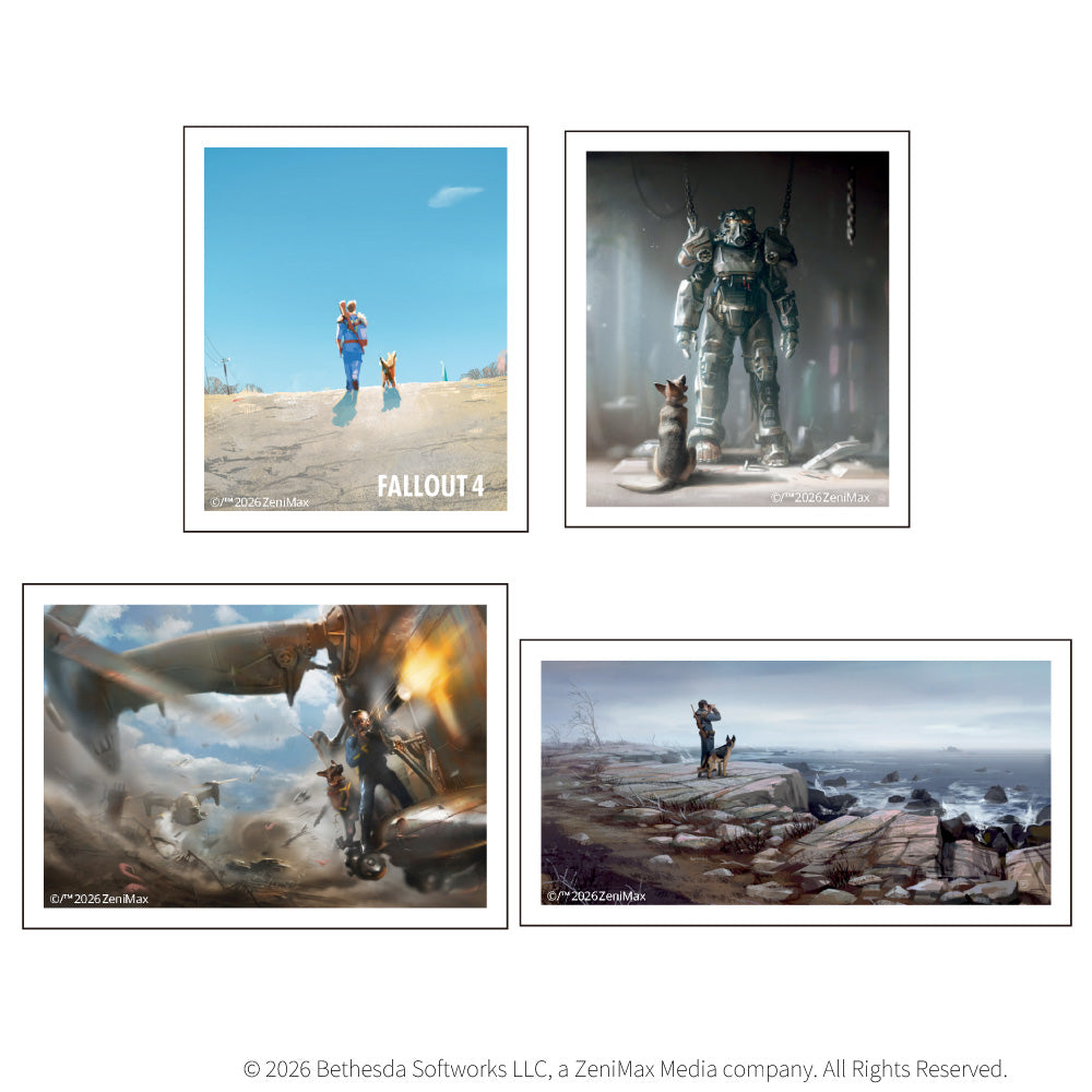 Fallout クリアダイカットステッカー（ドッグミート）