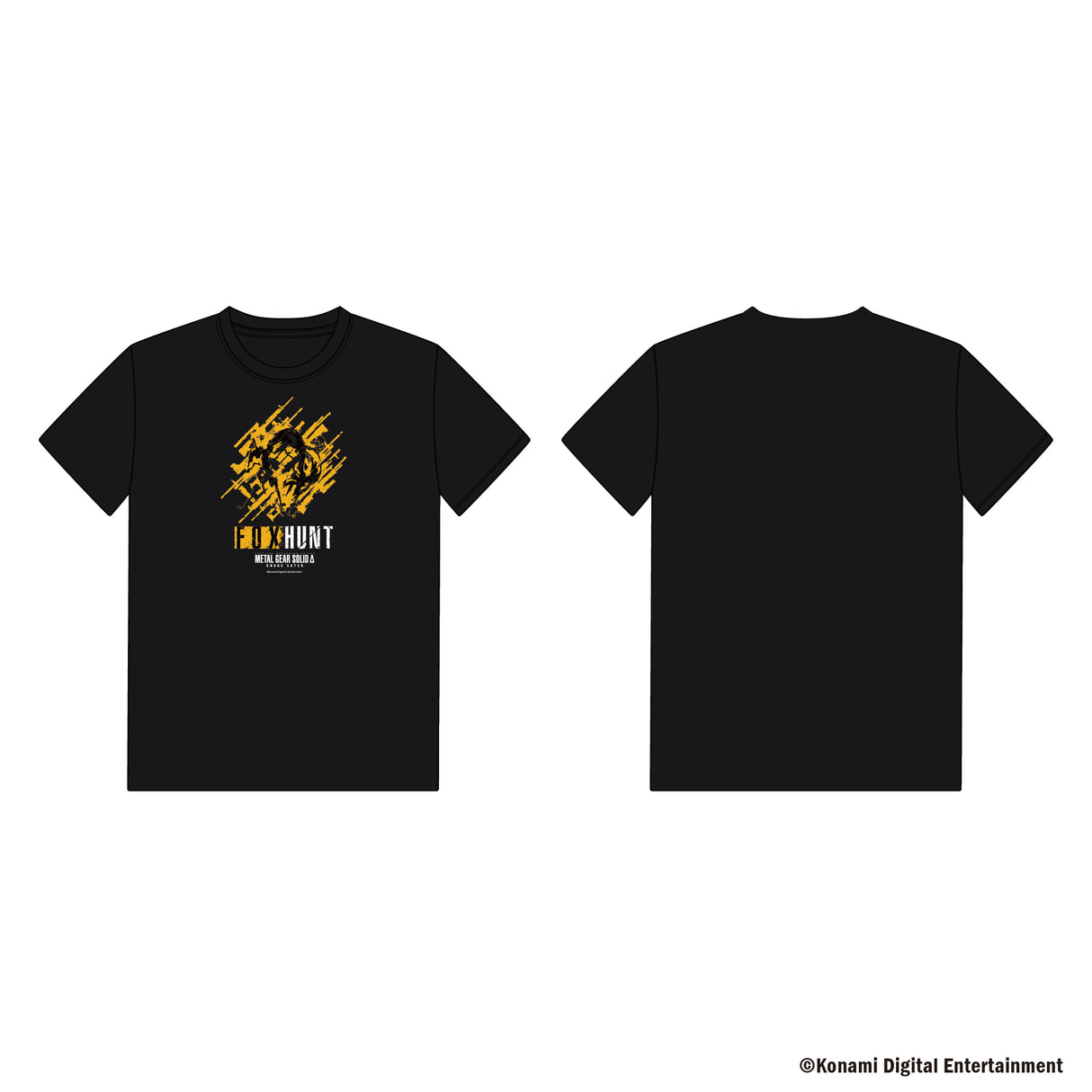 METAL GEAR SOLID Δ: SNAKE EATER FOX HUNT Tシャツ（ブラック）