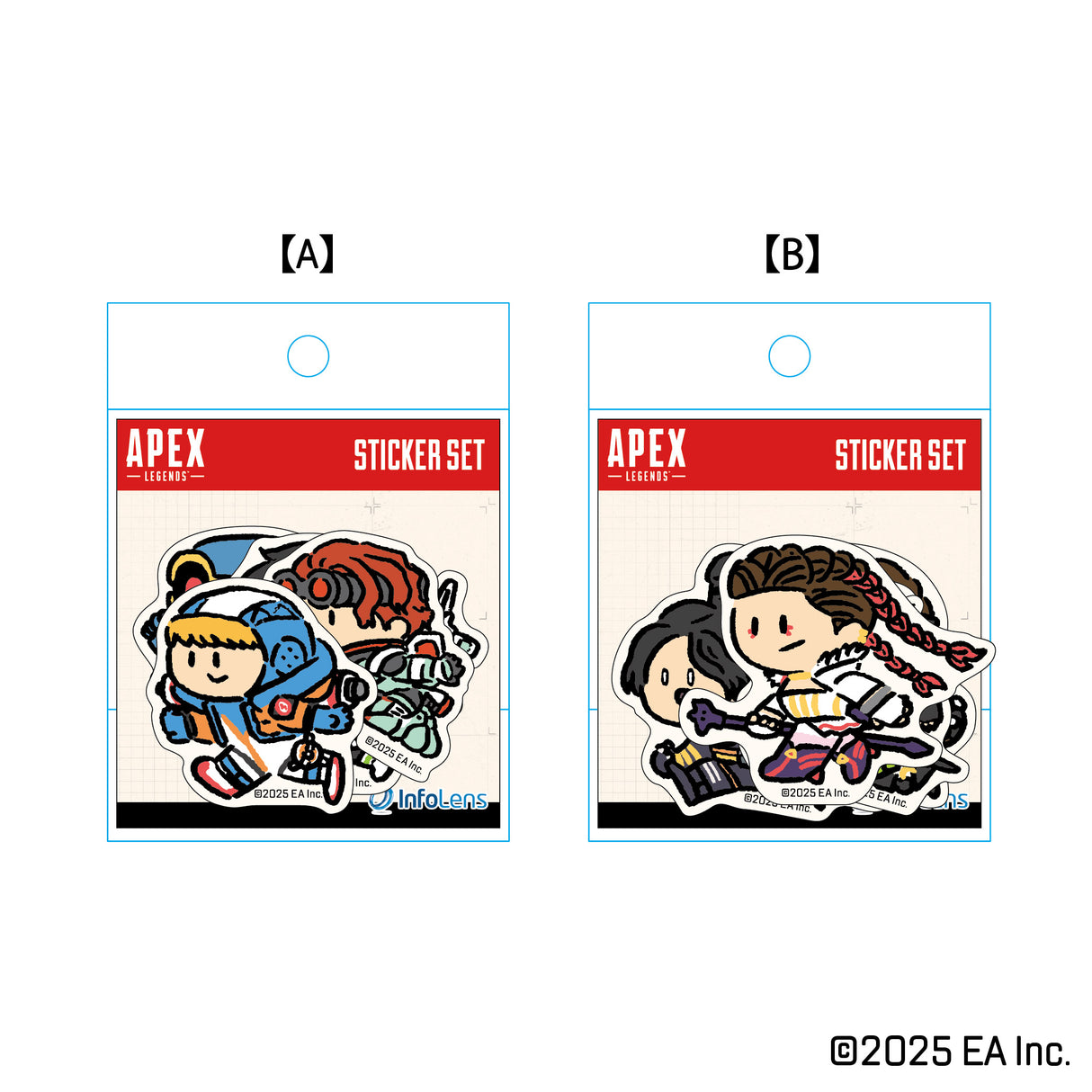 Apex Legends ダイカットステッカー（Run Legends!）