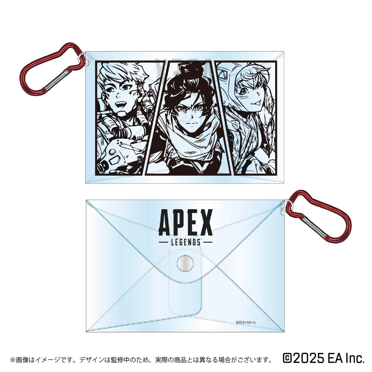 Apex Legends クリアマルチケース（マンガ柄）
