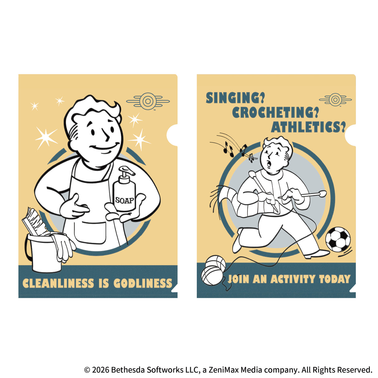 Fallout クリアファイル（Vault boy） A