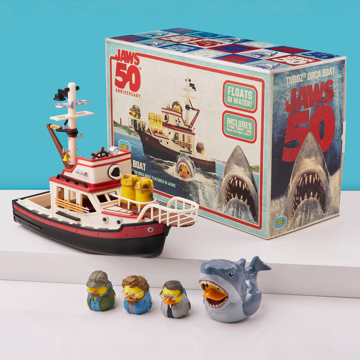 TUBBZ コスプレダック ジオラマセット ジョーズ （オルカ号）