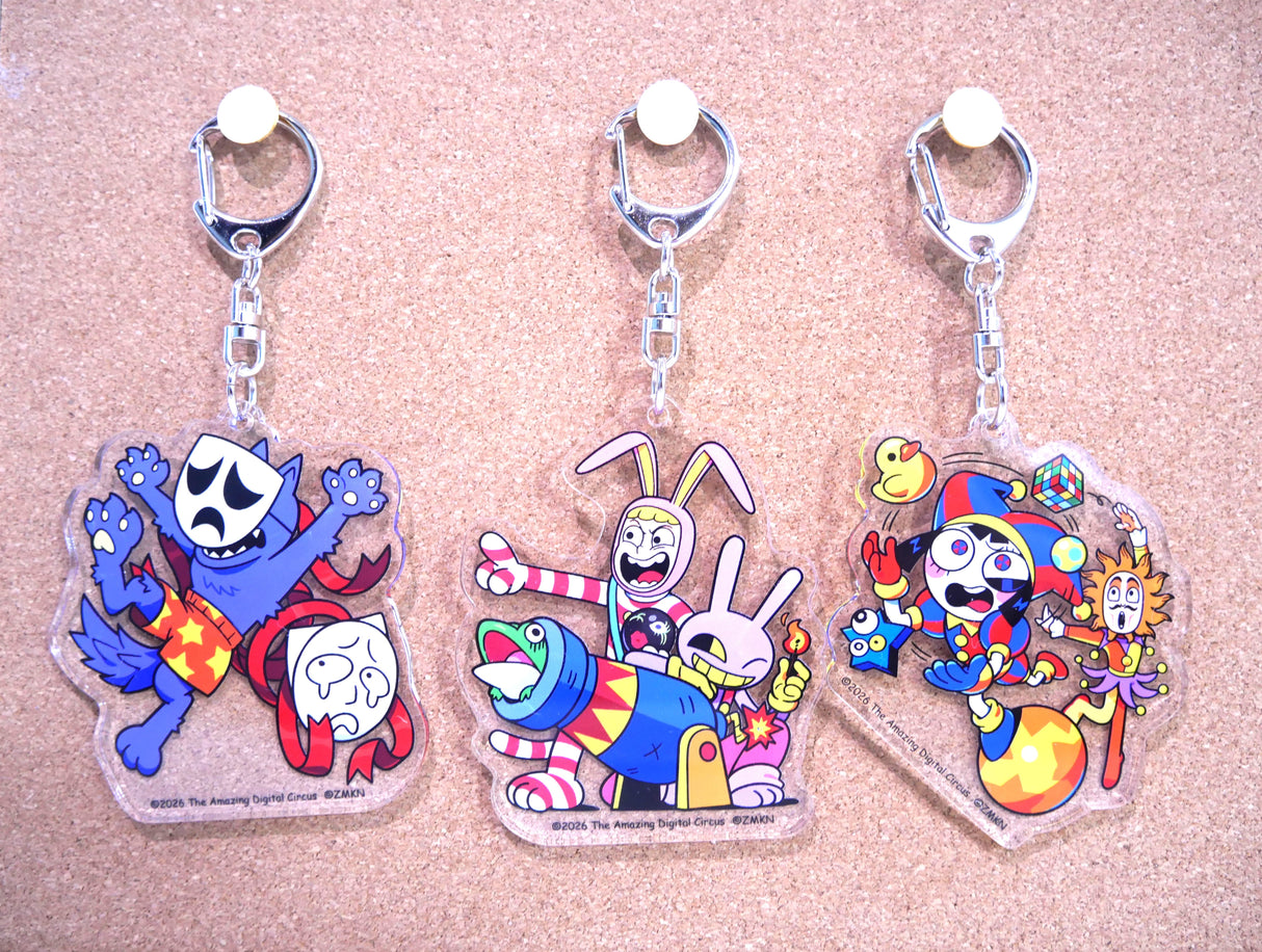 【予約商品】アメイジングデジタルサーカス×POPEE the ぱフォーマー トレーディングアクリルキーホルダー（全6種）