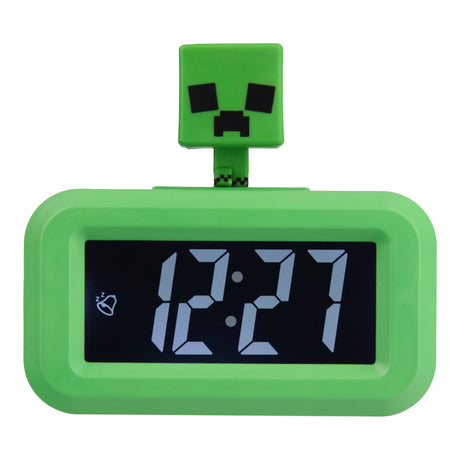 【予約商品】マインクラフト 目覚まし時計（ミニクリーパー）