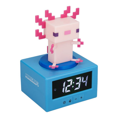 マインクラフト ウーパールーパー目覚まし時計ライト