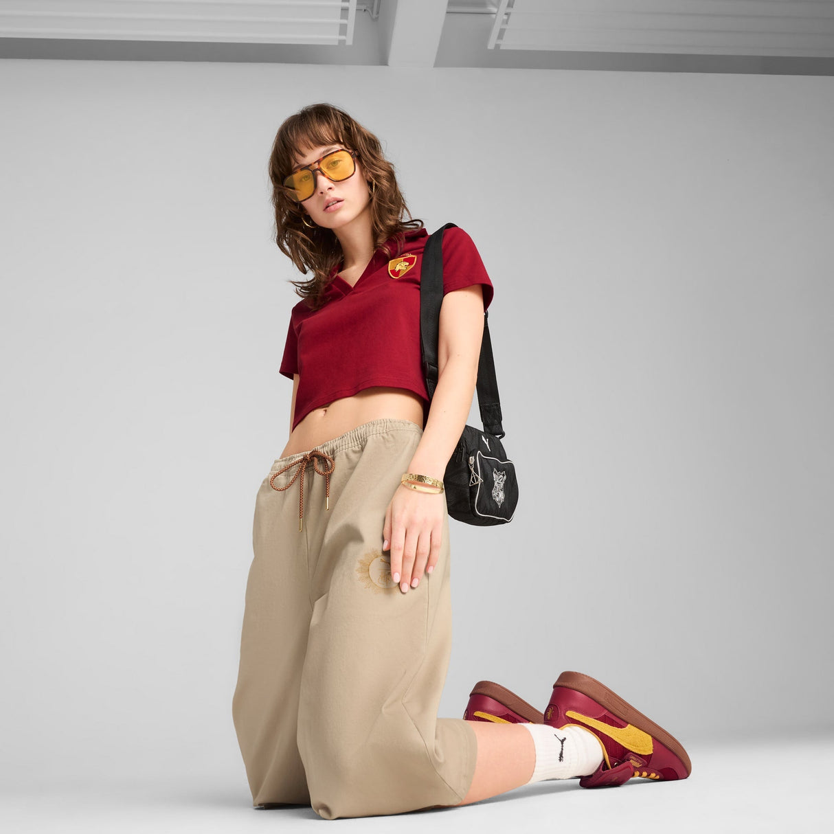 ユニセックス PUMA x ハリーポッター クロスボディ バッグ 2L PUMA Black