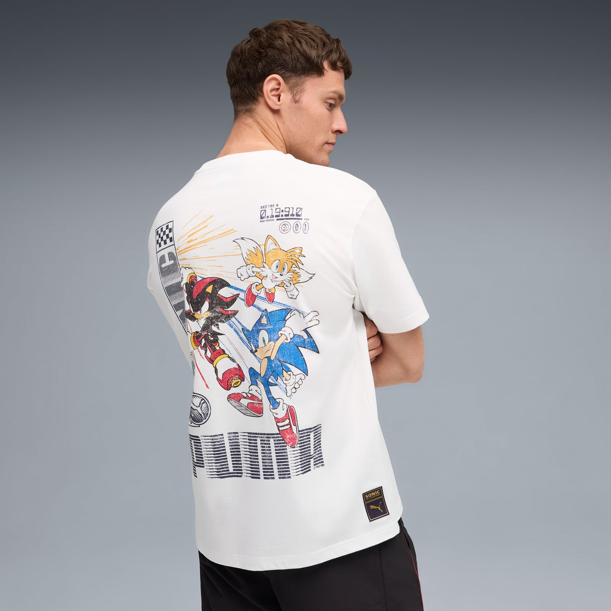 PUMA X SONIC リラックス グラフィック 半袖 Tシャツ PUMA WHITE
