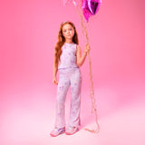 ガールズ PUMA x ハローキティ アンド フレンズ リブ フレア レギンス Lilac Frost