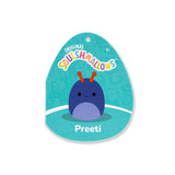 Squishmallows3.5インチぬいぐるみキーホルダー （Preeti/プリーチ）