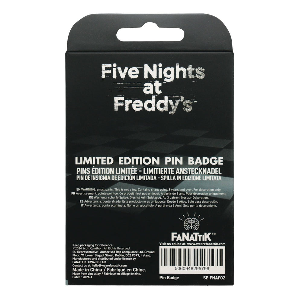 Five Nights at Freddy's ファズベアーエンターテインメント ピンバッジ