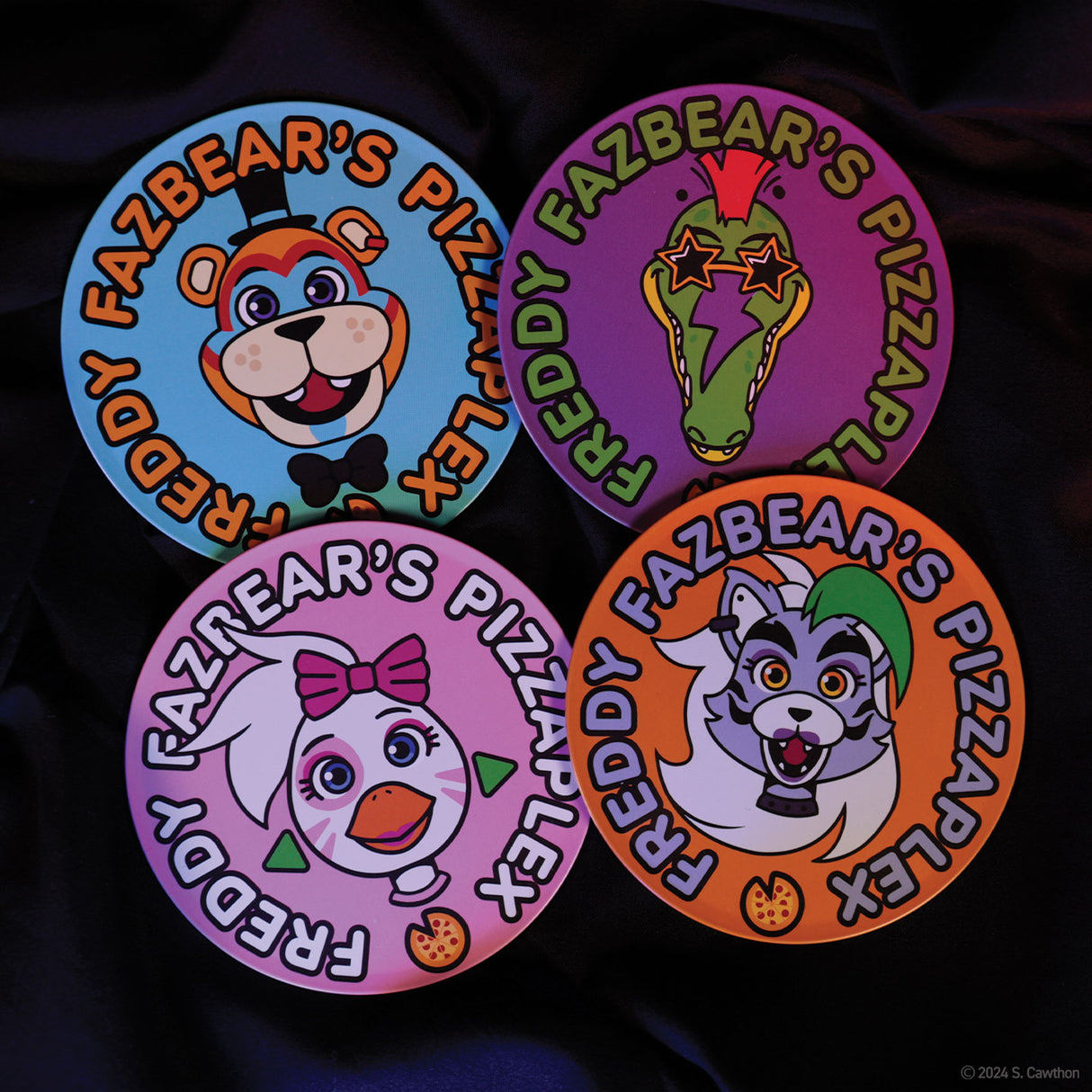 Five Nights at Freddy's Pizzaplex コースター（4枚入り）