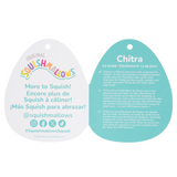 Squishmallows 3.5インチぬいぐるみキーホルダー （Chitra/チトラ）