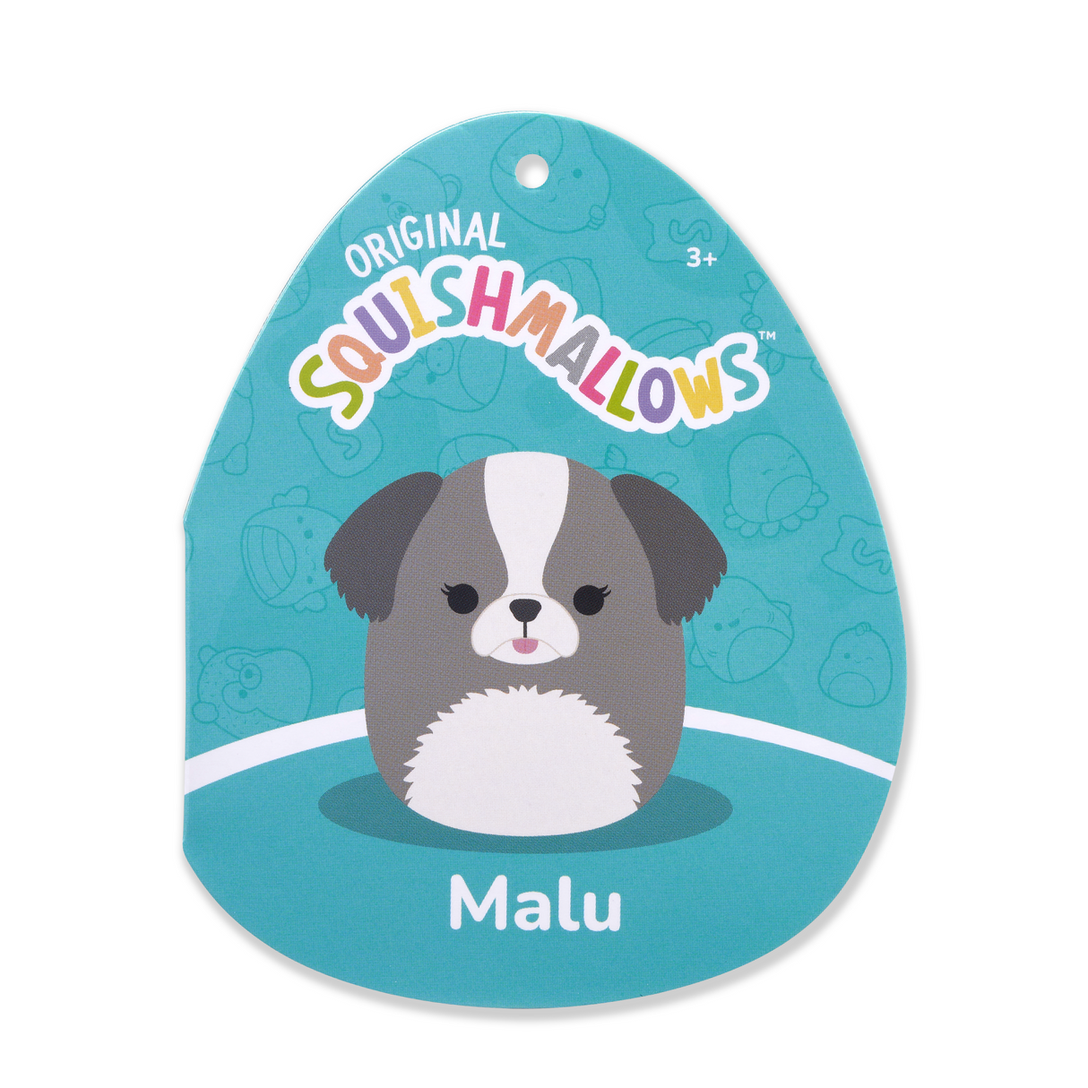 Squishmallows 3.5インチぬいぐるみキーホルダー （Malu/マル）