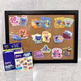 Poppy Playtime トレーディングダイカットステッカー（スタンプ柄）