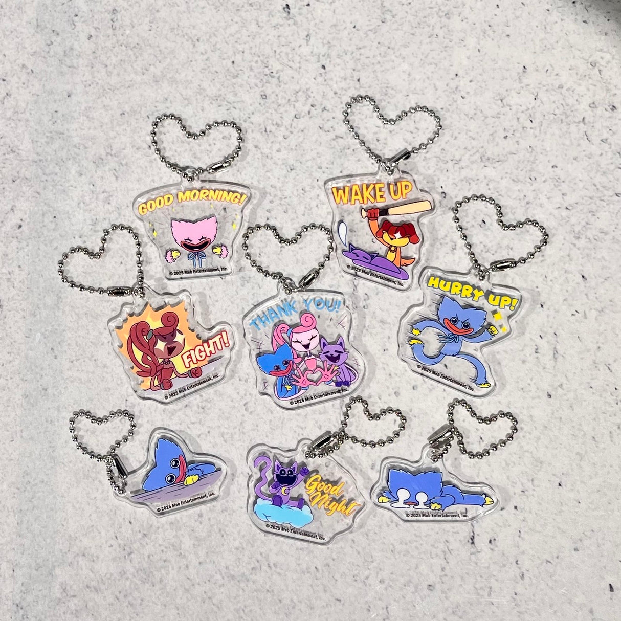 Poppy Playtime トレーディングアクリルキーホルダーvol.2（スタンプ柄）