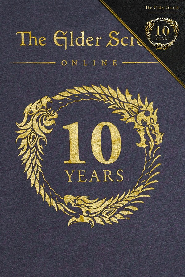The Elder Scrolls Online １０周年記念Tシャツ
