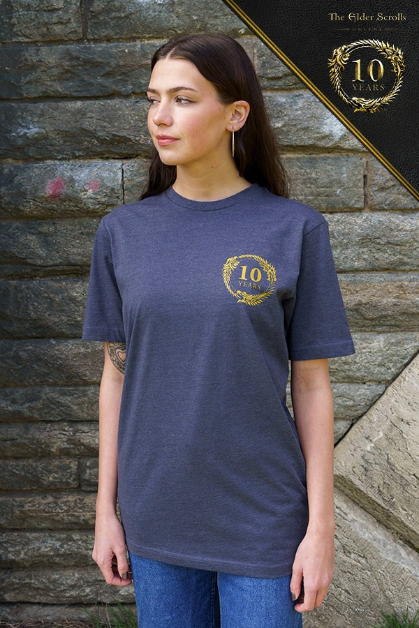 The Elder Scrolls Online １０周年記念Tシャツ
