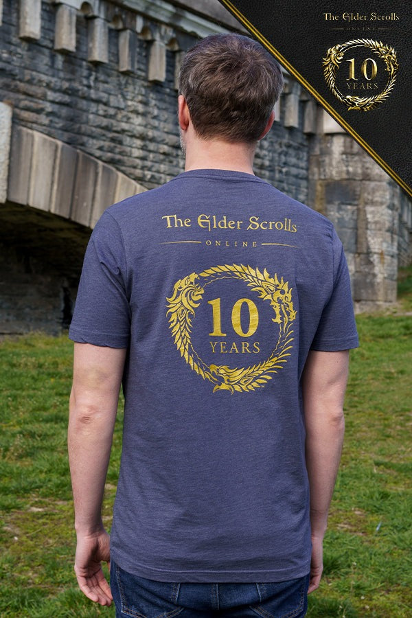 The Elder Scrolls Online １０周年記念Tシャツ