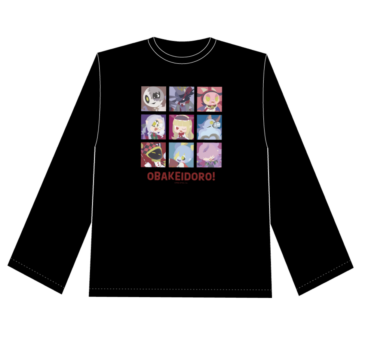 オバケイドロ！ ロングスリーブTシャツ （オバケ）