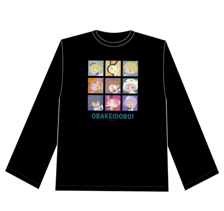 オバケイドロ！ ロングスリーブTシャツ （ニンゲン）