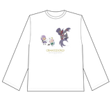 オバケイドロ！ ロングスリーブTシャツ （メアリー・ルカ・キリサキ）