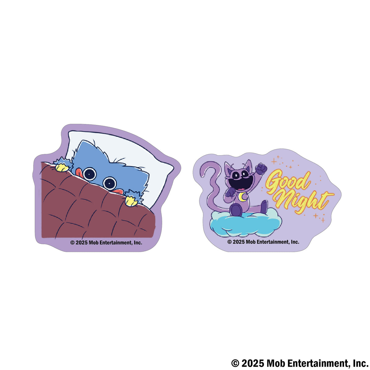 Poppy Playtime トレーディングダイカットステッカー（スタンプ柄）