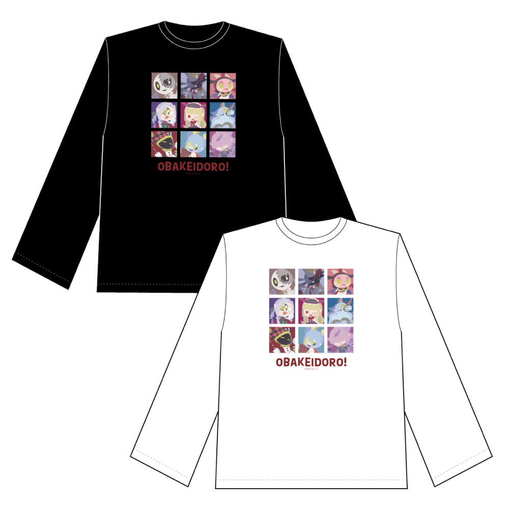 オバケイドロ！ ロングスリーブTシャツ （オバケ）