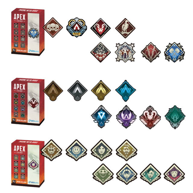 Apex Legends　トレーディングトロフィーメタルバッジ