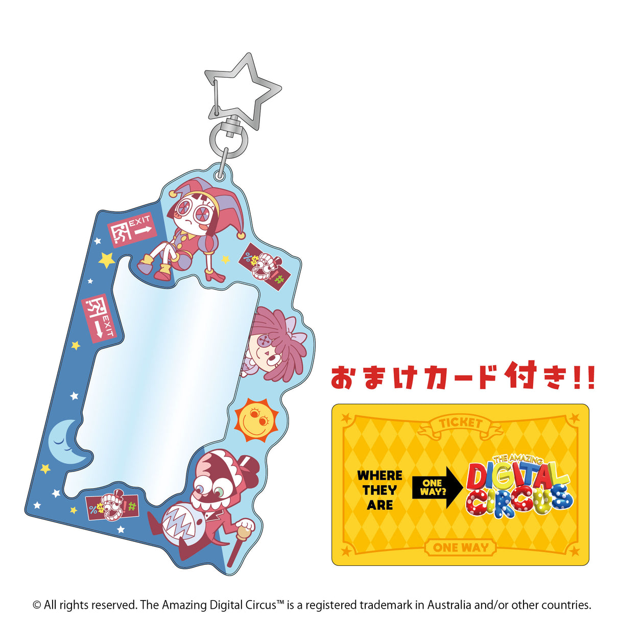 アメイジングデジタルサーカス PVCパスケース（3種）