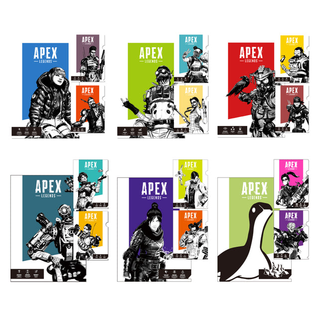 Apex Legends　レジェンズクリアファイル3枚セット