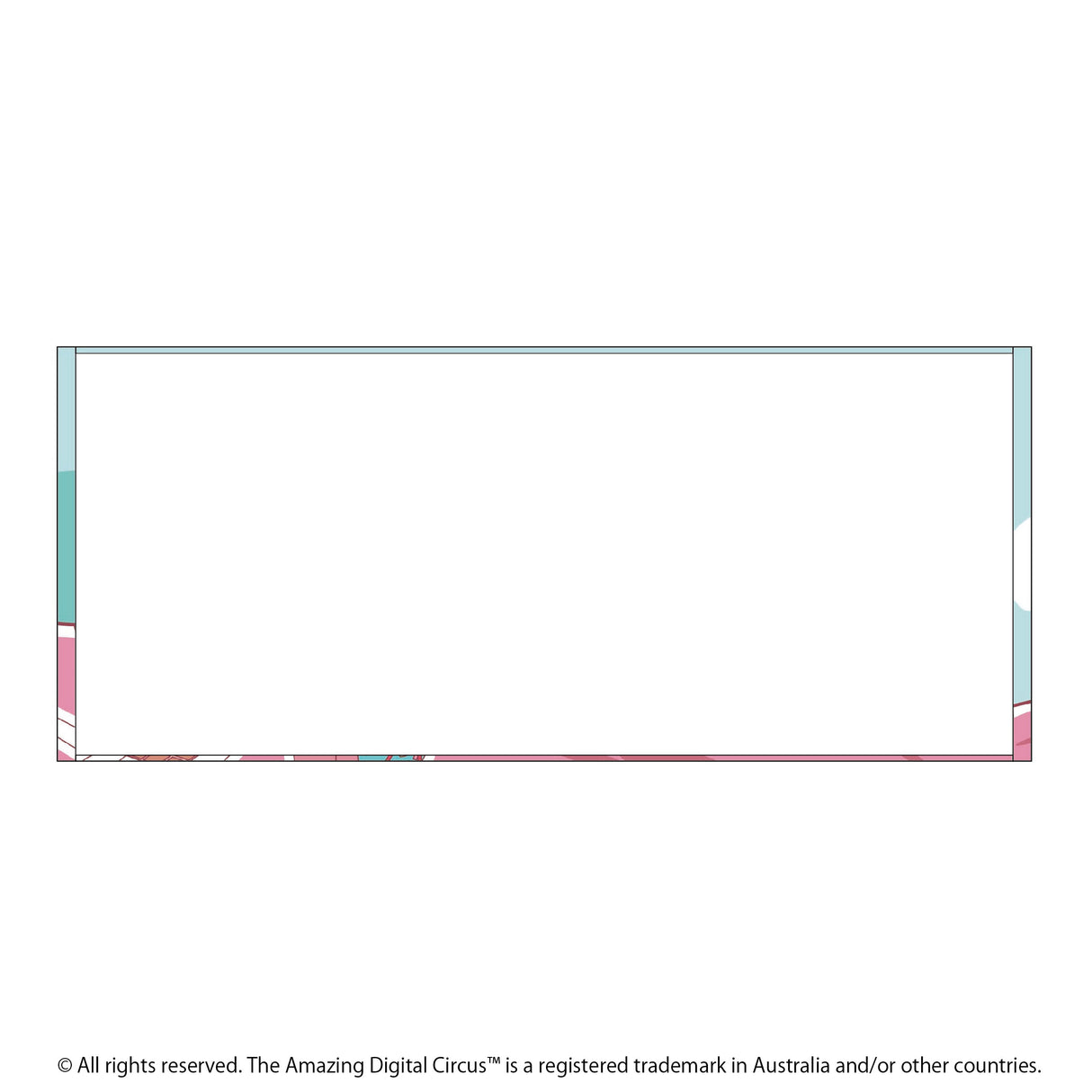 アメイジングデジタルサーカスフェイスタオル（カーチェイス）