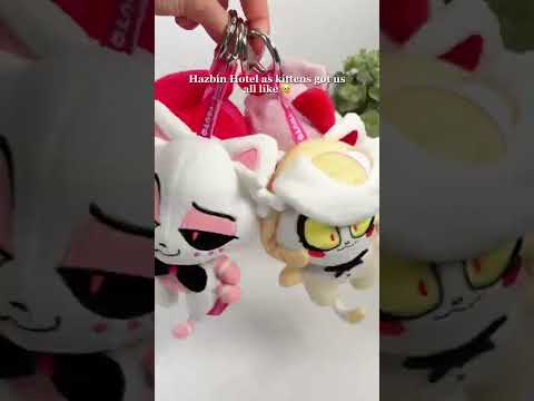 【予約商品】Youtooz Hazbin Hotel ぬいぐるみキーホルダー（キティー アラスター）