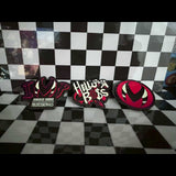 HELLUVA BOSS I.M.P. ロゴエンブレム蓄光ピンバッジ