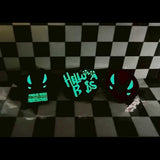 HELLUVA BOSS I.M.P. ロゴ蓄光ピンバッジ