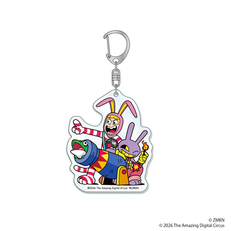 【予約商品】アメイジングデジタルサーカス×POPEE the ぱフォーマー トレーディングアクリルキーホルダー（全6種）