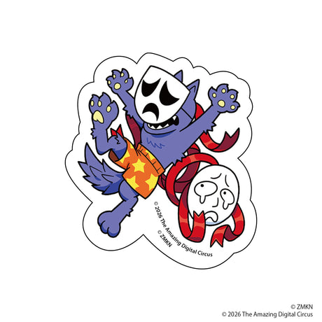 【予約商品】アメイジングデジタルサーカス×POPEE the ぱフォーマー ダイカットステッカー
