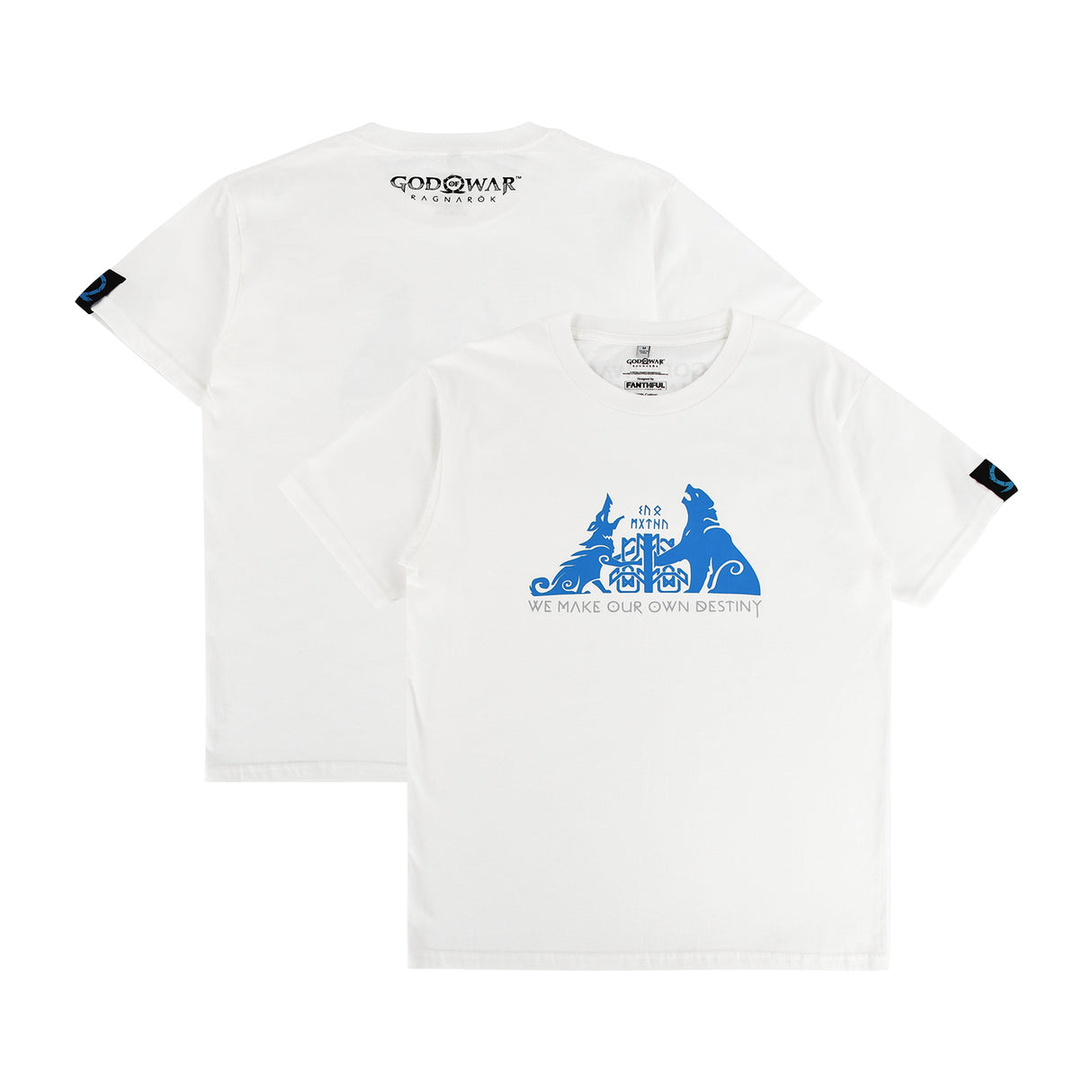 ゴッド・オブ・ウォー ラグナロク Tシャツ（白）